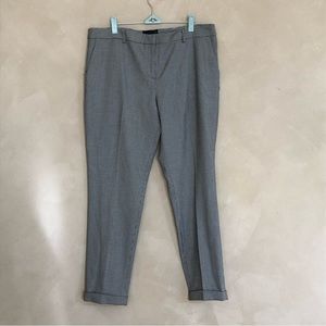 Adrienne Vittadini black and white houndstooth dress pants
